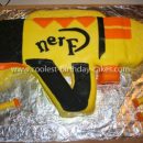 Homemade Nerf Gun Cake