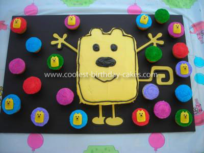 Coolest Nick Jr WoW WoW Wubbzy Cake and Cupcakes