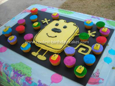 Coolest Nick Jr WoW WoW Wubbzy Cake and Cupcakes