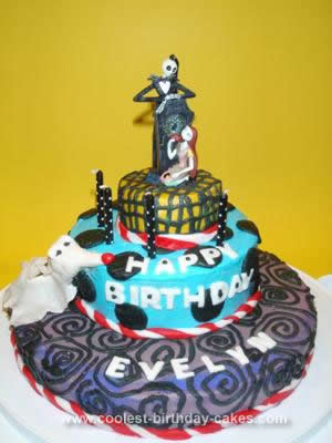 Coolest Homemade Nightmare Before Christmas Cakes