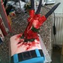 Homemade Nightmare On Elm Street Cake