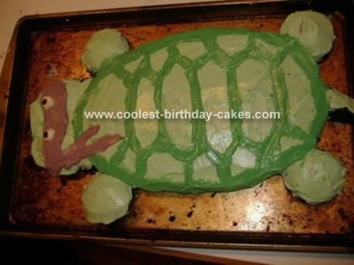 Donatello Ninja Turtle Cake