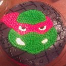 Homemade Ninja Turtle Cake Design