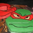 Homemade Ninja Turtles Birthday Cake
