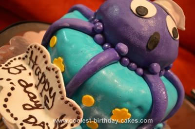Homemade Octopus Cake