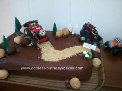 Offroad Truck Cake