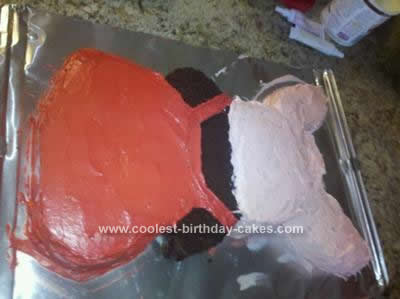 Homemade Olivia Birthday Cake