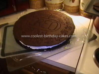 Homemade Oreo Cookie Cake