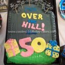 Coolest Over the Hill Tombstone Cake