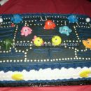 Coolest Pacman 35th Birthday Cake