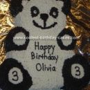 Panda Bear Cake