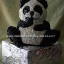 Homemade Panda Cake Design