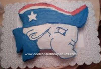Homemade Patriot Cake