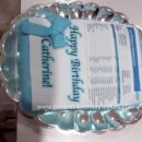 Homemade Personalized Birthday Cake