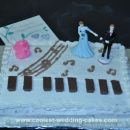 Piano Anniversary Cake