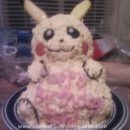 Homemade Pikachu Cake