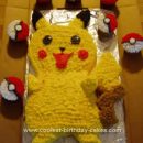 Homemade Pikachu Cake Design