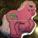 Homemade Pinkie Pie My Little Pony Cake