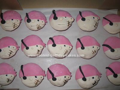 Homemade  Pirate Cupcakes