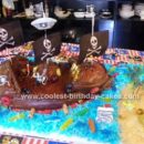 Homemade Pirate Kasey's Cake