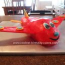 Homemade Plane Birthday Cake