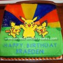 Pokemon - Pikachu Cake