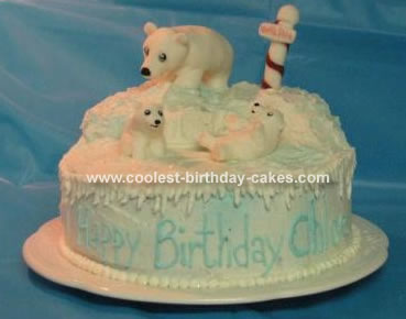 Alaska Polar Bear Cake