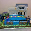 Homemade Police Van Cake