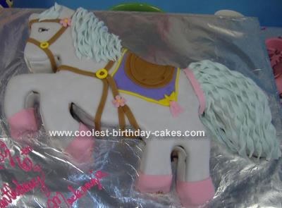Cowgirl Pony Cake