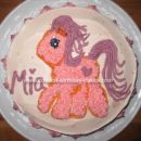 Homemade Pony Cake