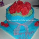 Pot of Roses Cake