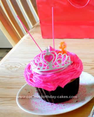 Homemade Pretty Pink Princess Cake