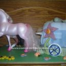 Homemade Princess Carriage Birthday Cake