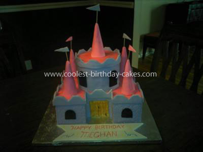 Coolest Princess Castle Birthday Cake