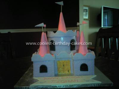 Coolest Princess Castle Birthday Cake