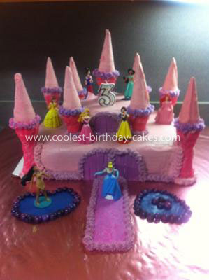 Coolest Princess Castle Cake