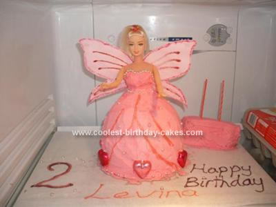 Homemade Princess Fairy Cake