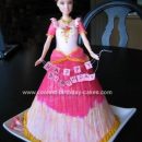 Homemade Princess Genevieve Birthday Cake