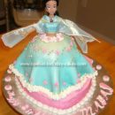 Homemade Princess Jasmine Cake