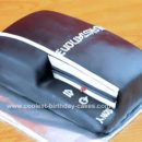Homemade  PS3 Birthday Cake