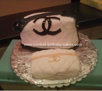 Homemade  Purse and Wallet Cake