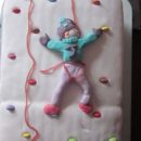 Homemade Quickest Climbing Wall Cake