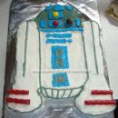 Homemade R2D2 Cake