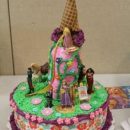 Homemade Rapunzal Cake
