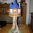 Homemade Rapunzel Tower Birthday Cake