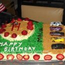Homemade Remote Control Helicopter Cake