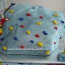 Homemade Rock Climbing Cake