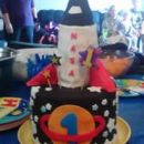 Homemade Rocket Birthday Cake