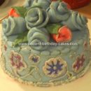 Homemade Roses Cake