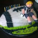 Homemade Rugby Cake
